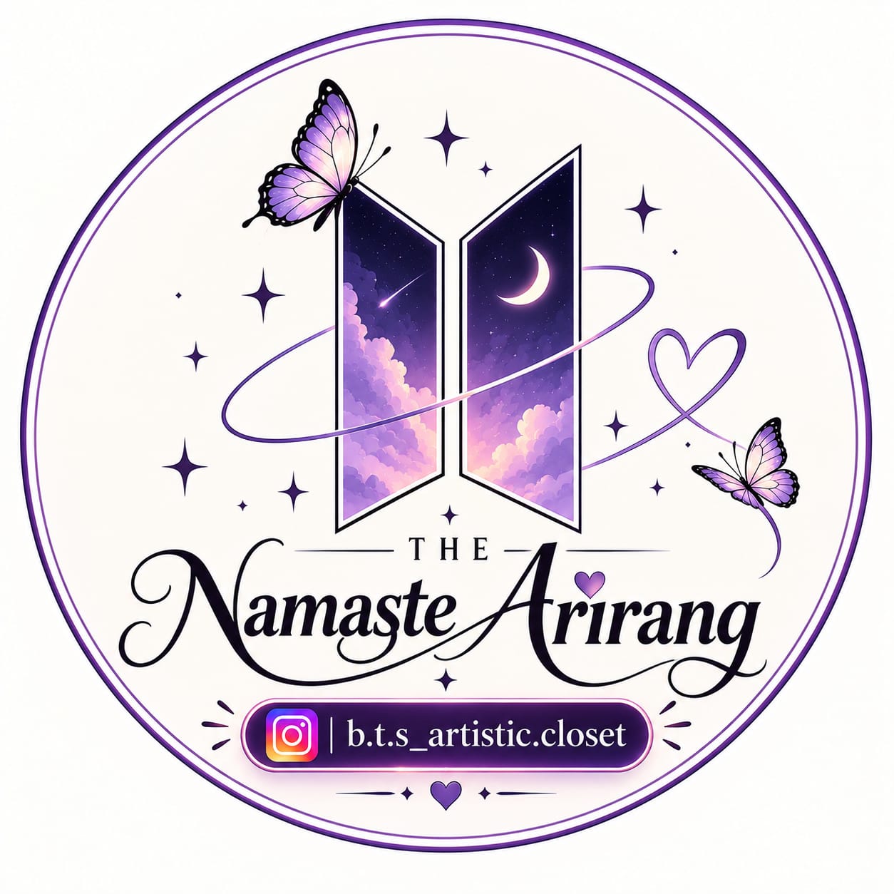 The Namaste Arirang logo